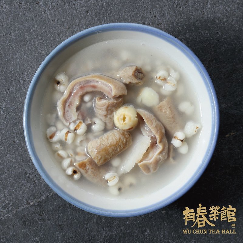 四神湯 - 料理包 - 新鮮食材 白色