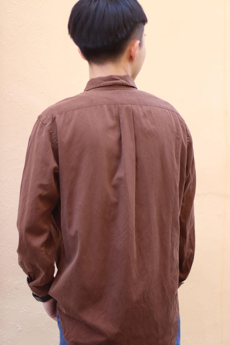 Man Teen's Chocolate Shirt - Men's Shirts - Cotton & Hemp 