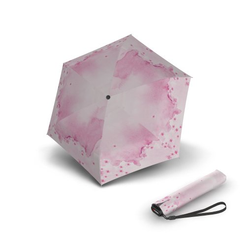 Knirps Taiwan 【Knirps德國紅點傘】US.050 極致扁型設計摺疊傘-Sakura Romance
