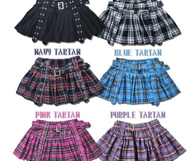 Pink tartan pleated miniskirt, Tripp NYC, Shop Mini Skirts & Short Skirts  Online in Canada