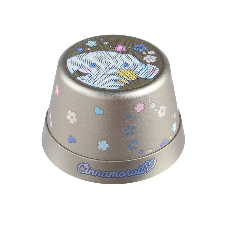 鋁合金磁吸式無線遊戲喇叭 - Cinnamoroll - 藍牙喇叭/音響 - 鋁合金 銀色