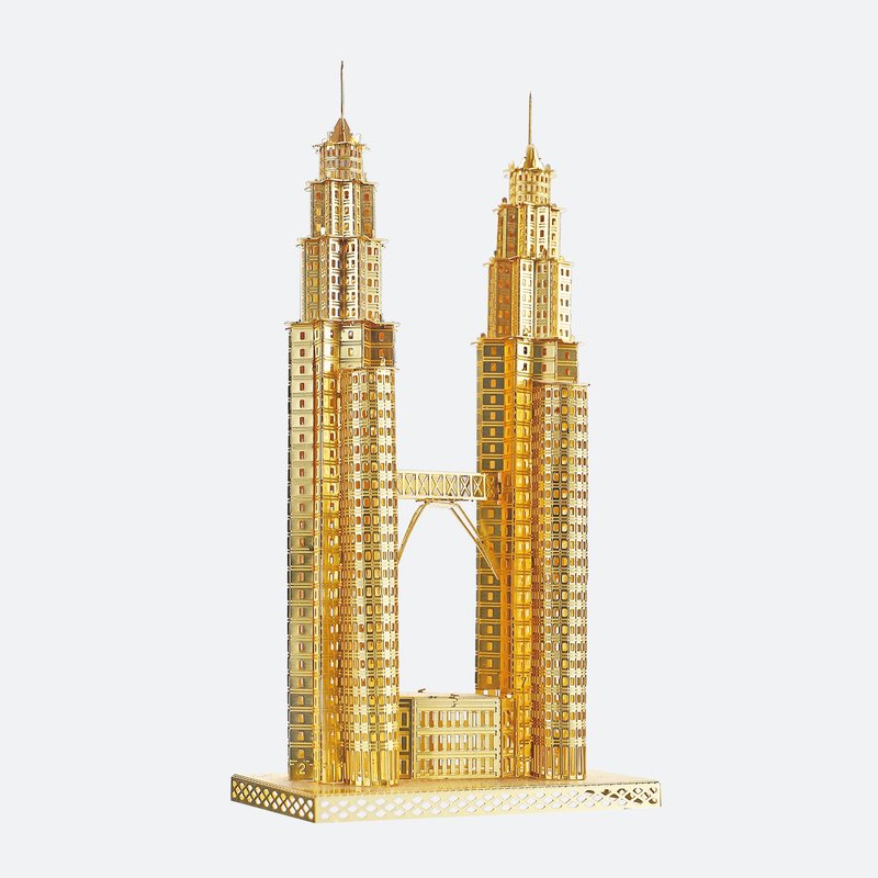 PIECECOOL PETRONAS TOWERS - Other - Copper & Brass Gold