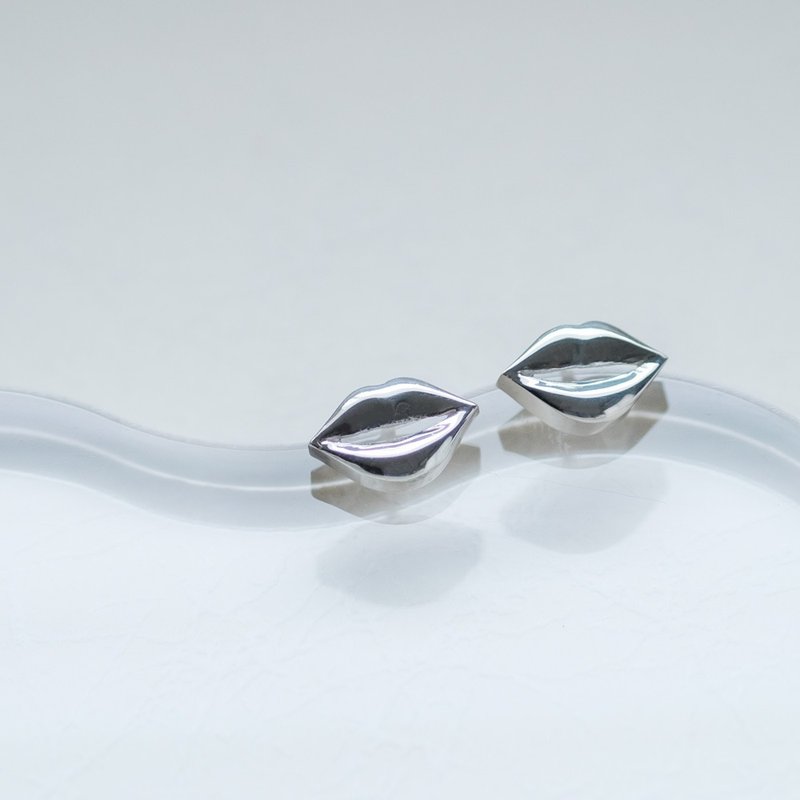 Lip earrings in Silver 925 - Earrings & Clip-ons - Other Metals Silver