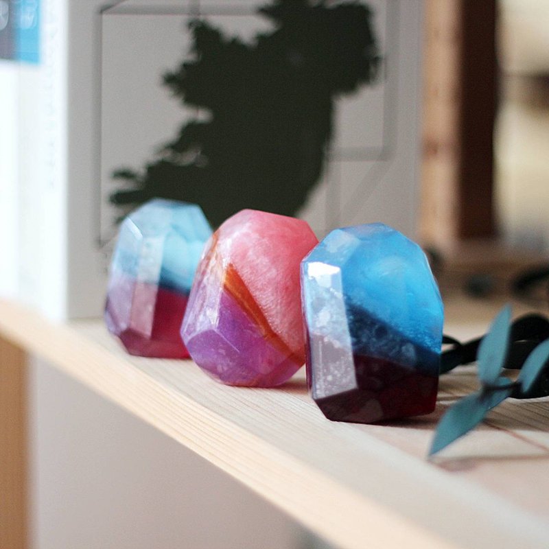 [Online DIY Material Pack] Crystal Ore Gemstone Soap - เทียนหอม/น้ำหอม/สบู่แฮนด์เมด - วัสดุอื่นๆ 