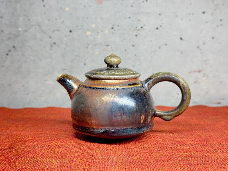 茶壺/正把/柴燒/落灰/楊博戎 - 茶壺/茶杯/茶具 - 陶 