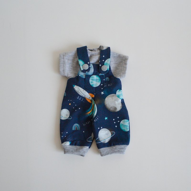 Ready to ship jumpsuit for 12inches waldorf boy doll - Boy doll outfit - Kids' Toys - Cotton & Hemp 