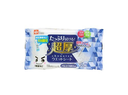 日本 LEC 台灣經銷 (唯可) 【激落君】日製超厚型擦拭巾20枚入