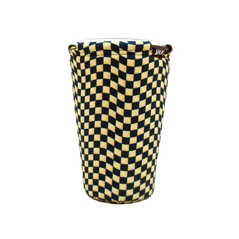 BLR 萬用 置物杯架  Vespa 黑黃 賽車格 WD106 gogoro - 杯袋/飲料提袋 - 其他材質 黃色