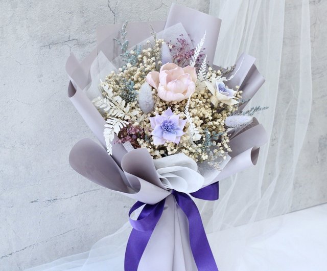 Sola Flower Bouquet Dried Flower Wrapping Flowers Get Well 