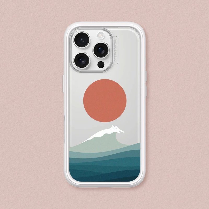 Mod NX邊框背蓋手機殼∣ilovedoodle/暴風雨前的貓 for iPhone - 手機殼/手機套 - 塑膠 多色
