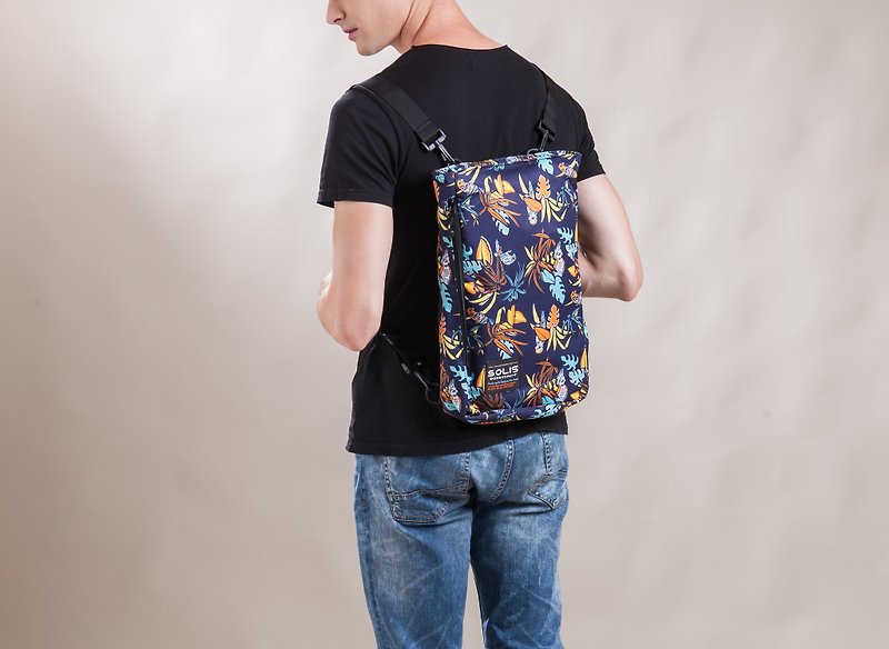 SOLIS Paradise Series│10'' Tablet Bag│Tropical Orange - Laptop Bags - Polyester 