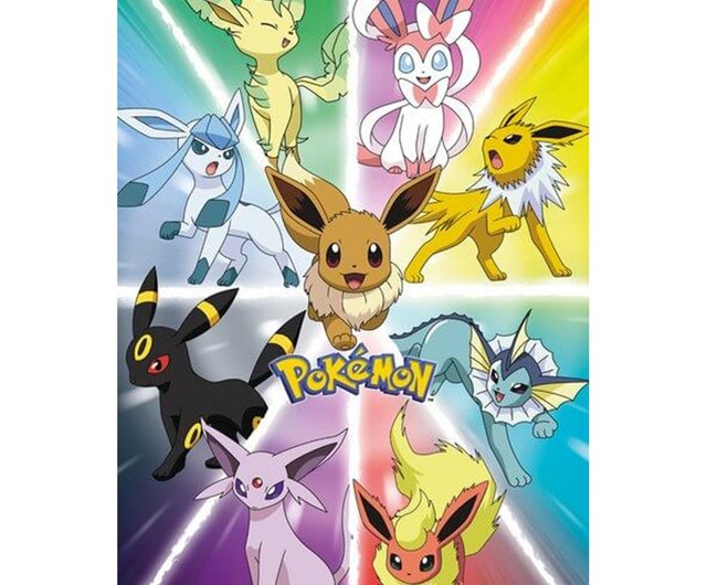 Topper Eevee Evoluções Pokemon