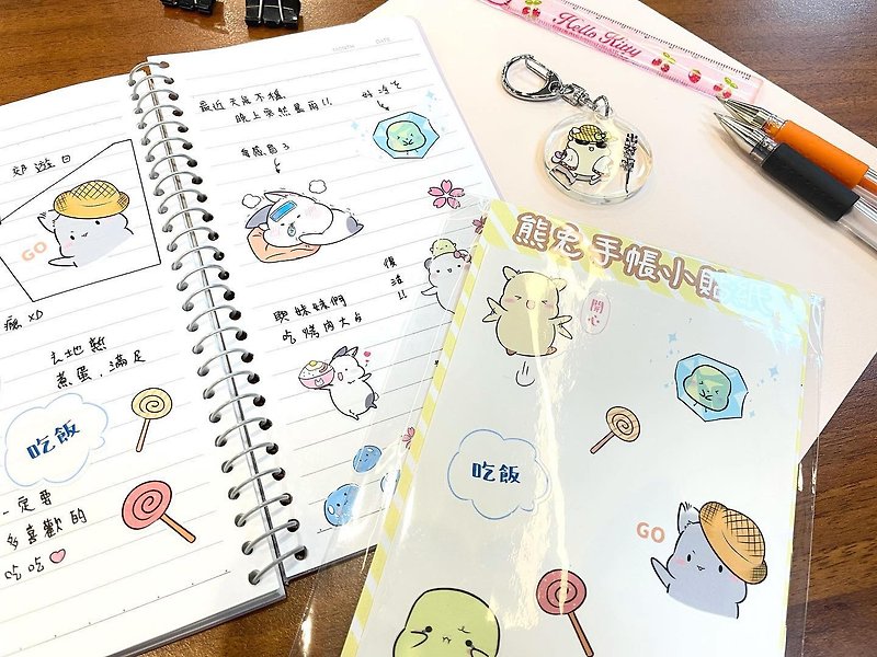 【BearRbbit】Small stickers/stickers/handbags/waterproof stickers/cute style - Stickers - Paper 
