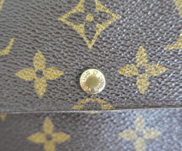 Louis Vuitton Ultra Rare Vintage Monogram Sarah Wallet Flap Porte Tresor 26LVL1125