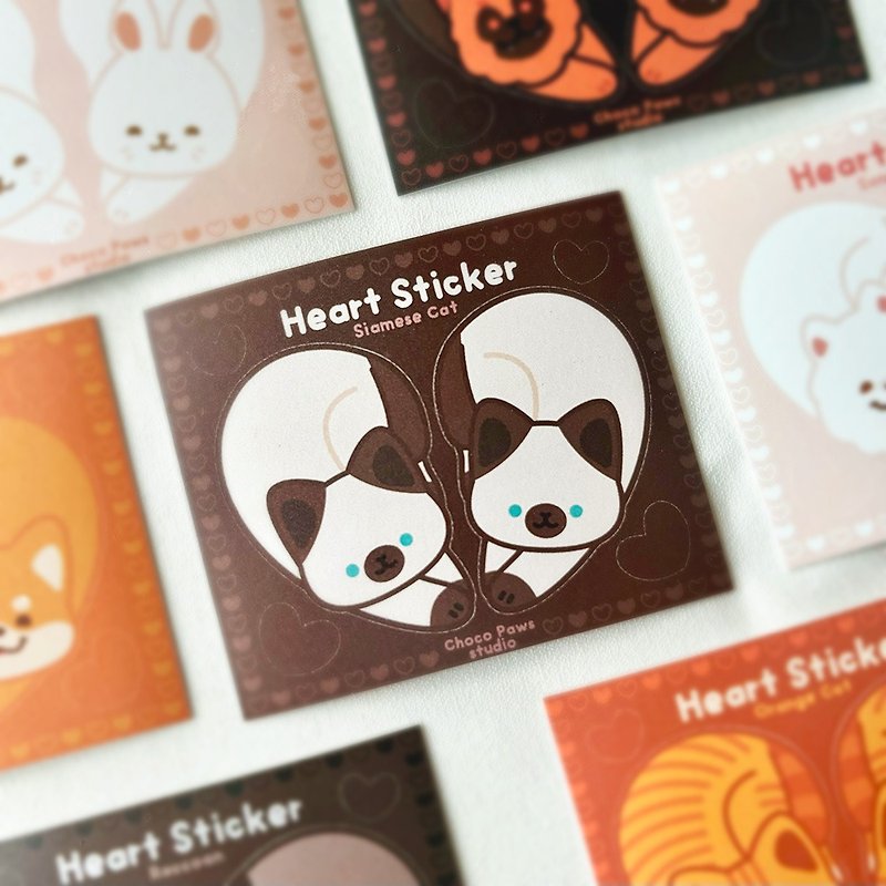 Heart Sticker - Stickers - Waterproof Material 