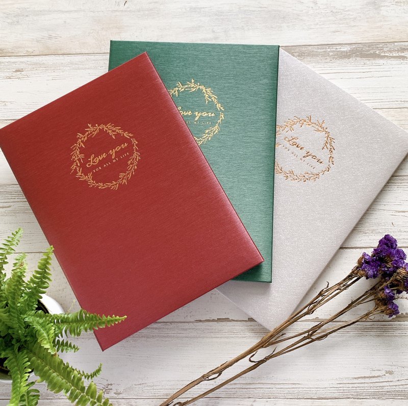 【結婚書約套組】客製畫像 似顏繪 結婚插畫 | 追IG送手機桌布 - 結婚書約 - 紙 多色