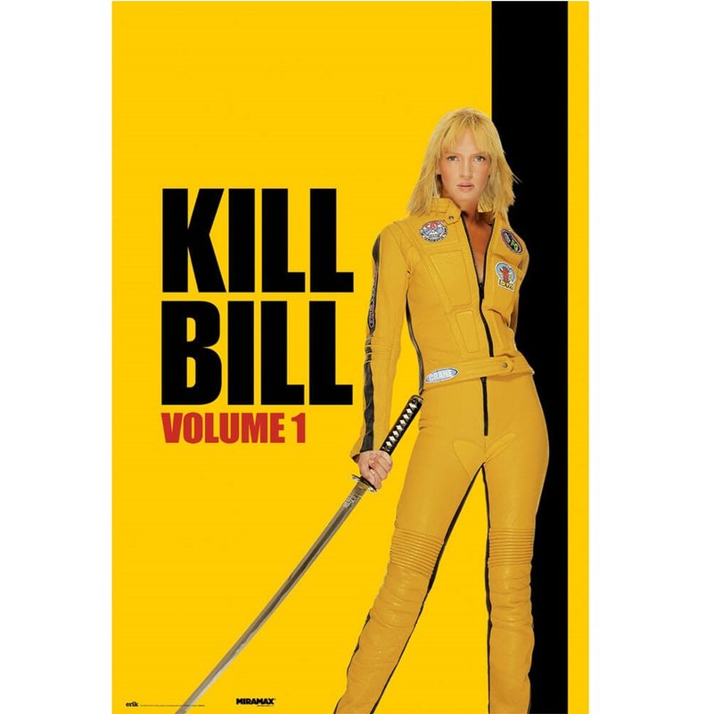 【追殺比爾】Kill Bill VOL.1(黃衣) -進口海報 - 海報/掛畫/掛布 - 其他材質 黃色