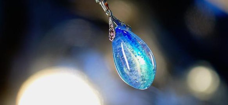 【受注制作】 氷の薔薇 ～ 雪解雫 ～ - 項鍊 - 其他金屬 