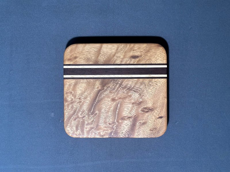 實木拼接閃花砧板 造型 切菜板 擺盤 可客製 - 托盤/砧板 - 木頭 