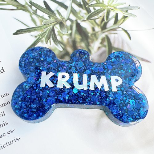 Lady T Aroma Boutique 客製亮片寵物掛牌