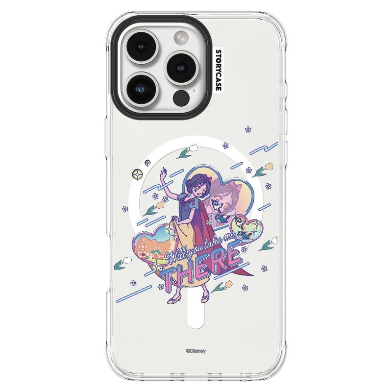 The Princess and the Villain Fantasy Fairytale iPhone 16 Phone Case Magnetic Anti-collision Protective Case Magsafe - เคส/ซองมือถือ - วัสดุอื่นๆ 