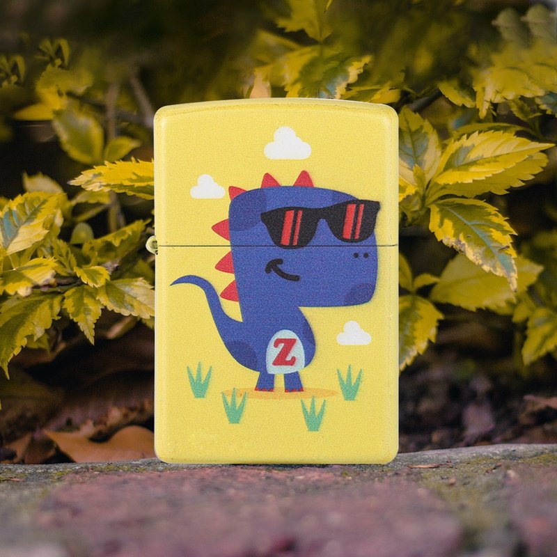 【ZIPPO官方旗艦店】小恐龍系列-黃色防風打火機 Z-012 - 其他 - 銅/黃銅 黃色