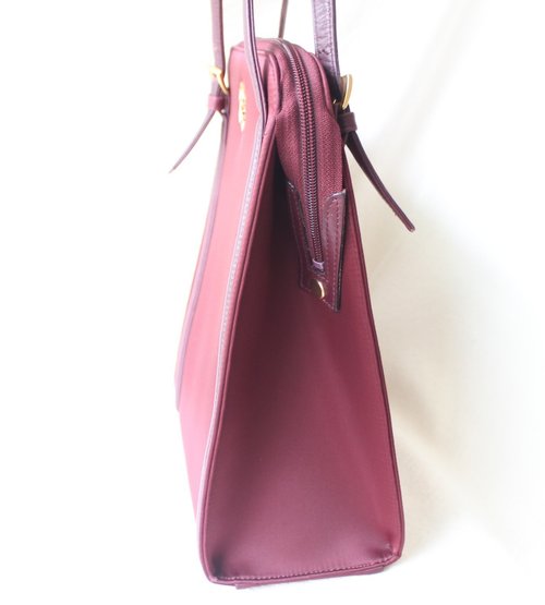 FOAK vintage Balenciaga Burgundy wine red antique bag - Shop foakvintage  Messenger Bags & Sling Bags - Pinkoi