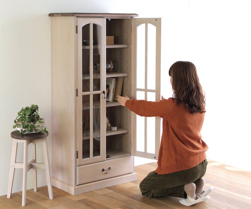 旭川家具 Create Furniture ASPERGE 門櫃65 - 書架/書擋 - 木頭 