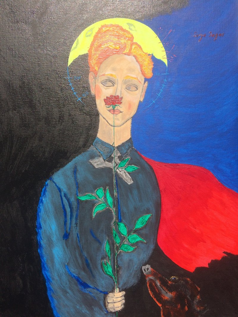 Interior painting The Little Prince Exupery 小王子 原畫 - 壁貼/牆壁裝飾 - 壓克力 多色