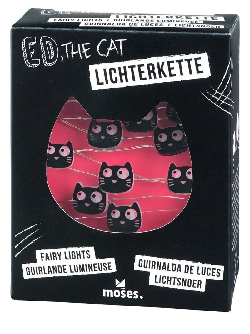 Black Cat Ed-Ambient Light String - โคมไฟ - วัสดุอื่นๆ 