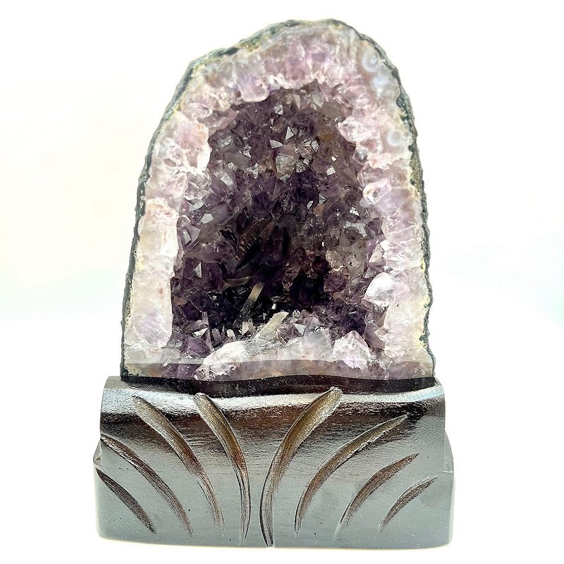 紫晶洞連訂造底座 | 水晶 | 水晶洞 | 水晶擺件 - 擺飾/家飾品 - 水晶 紫色