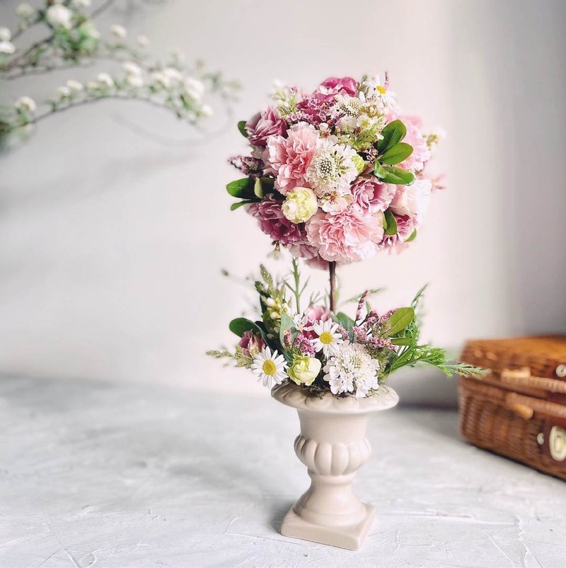 母親節鮮花課程 | 人氣花球樹 手作課程 母親節  母親節禮物 - 植栽/花藝 - 植物．花 