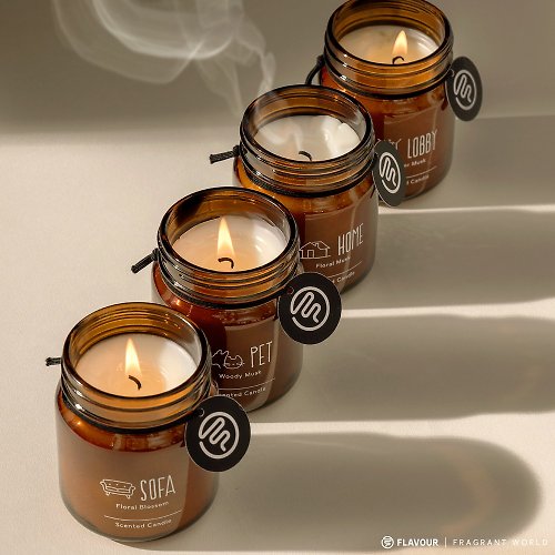 G-Select 為生活質感加分的選品店 【FLAVOUR】聖誕禮物 香氛蠟燭150g 寵物友善 香氛蠟燭 居家香氛