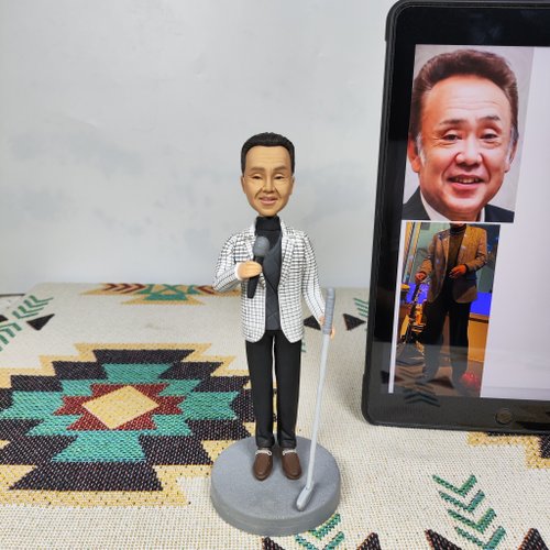 uDesign優湛 客製化人物公仔 人偶 3D人像畫 似顏繪 定製 生日 紀念 老闆 禮物