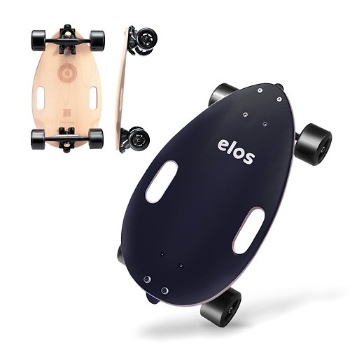 Elos都會滑板 Elos都會滑板・代步交通板 I 俐落黑