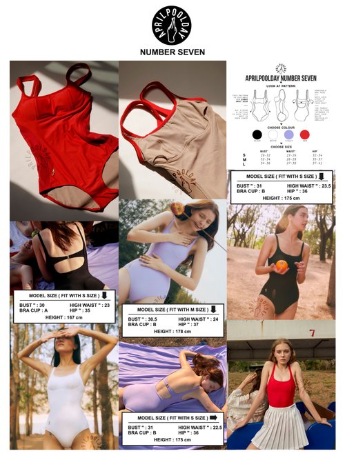 Aprilpoolday Swimwear / NUMBER SEVEN - ショップ APRILPOOLDAY