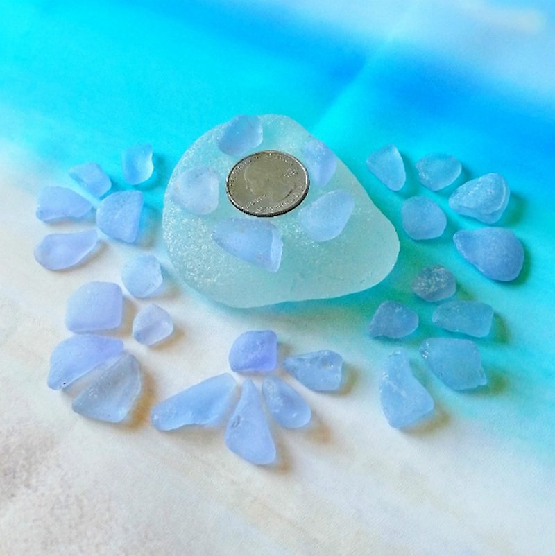 Lavender Sea glass Bulk Sea glass Jewelry.Genuine Sea glass decor.Beach glass - 陶藝/玻璃 - 玻璃 紫色