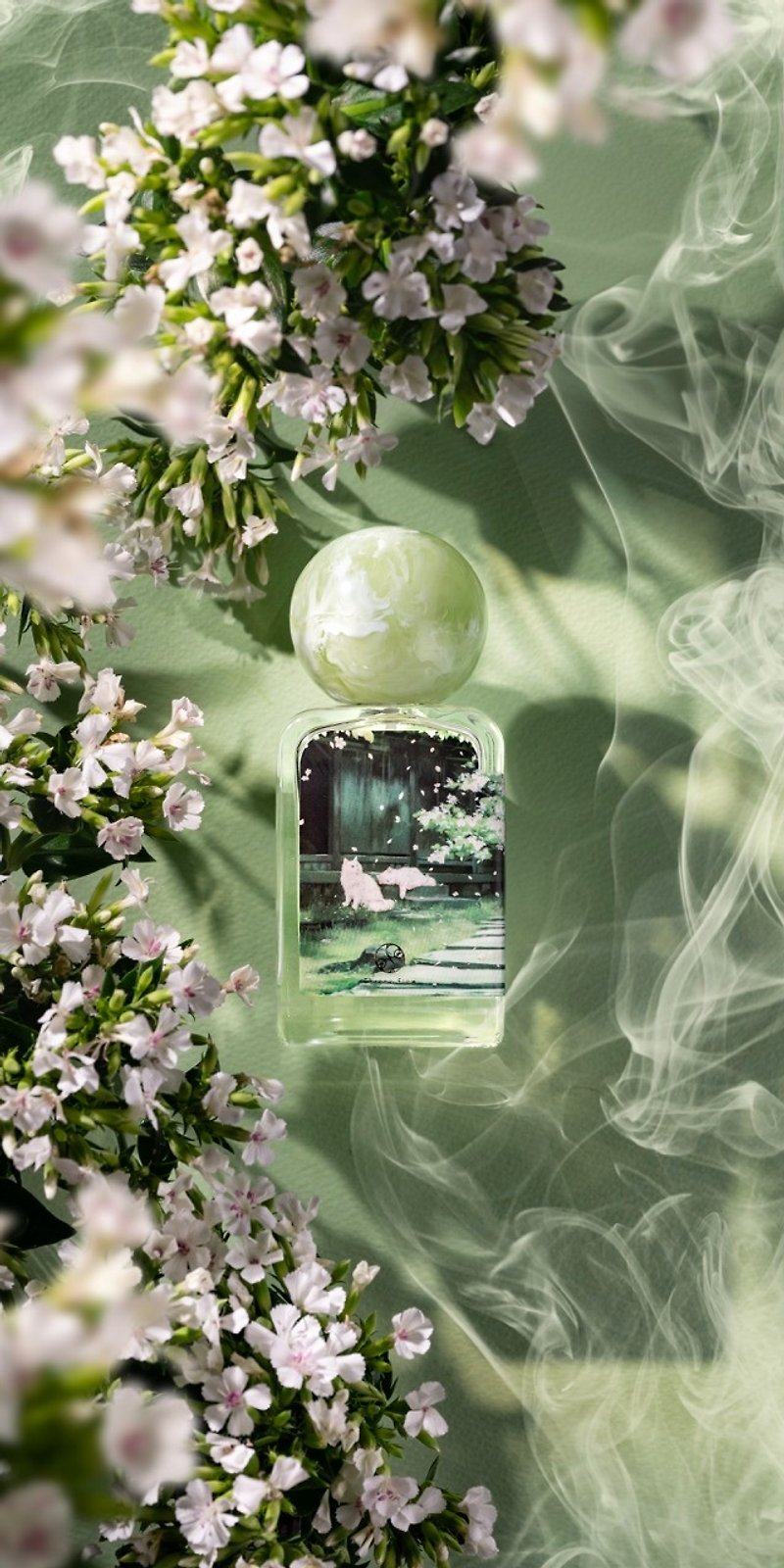 Time Collection Series Perfume Qingyan Tongying-Qingming Light Essence 100ML - น้ำหอม - แก้ว 