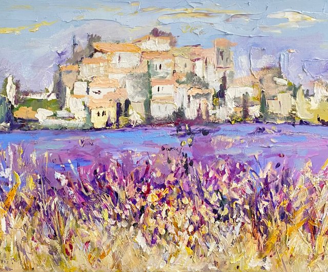 油絵 絵画 【田鏡】