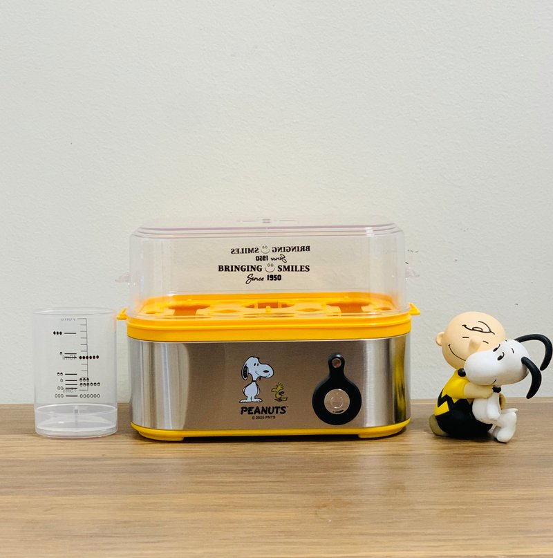 PEANUTS X HOMEPLUS 6隻雞蛋蒸蛋機(響聲提示) - 其他小家電 - 不鏽鋼 銀色