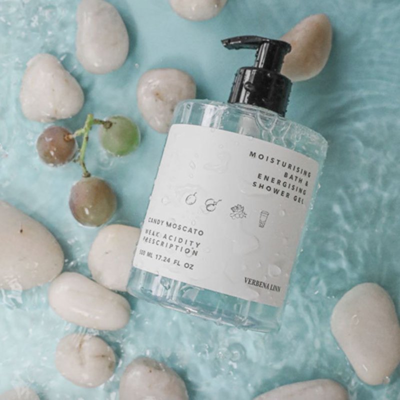 【Verbena Linn 李伊】Scented Shower Gel Perfume Shower Gel 500ml - Succulent Grapes - Fragrances - Other Materials 