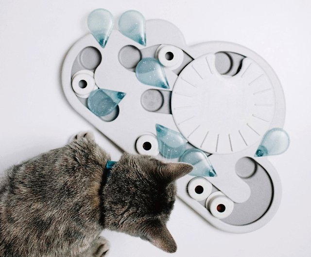 Nina Ottosson Rainy Day Puzzle & Play Cat Game - Shop Outward Hound Pet  Toys - Pinkoi
