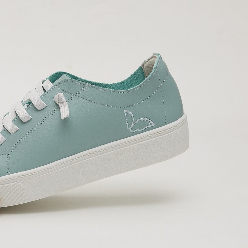 Handmade MUSE Sneaker  Blue - รองเท้าวิ่งผู้หญิง - หนังแท้ สีน้ำเงิน