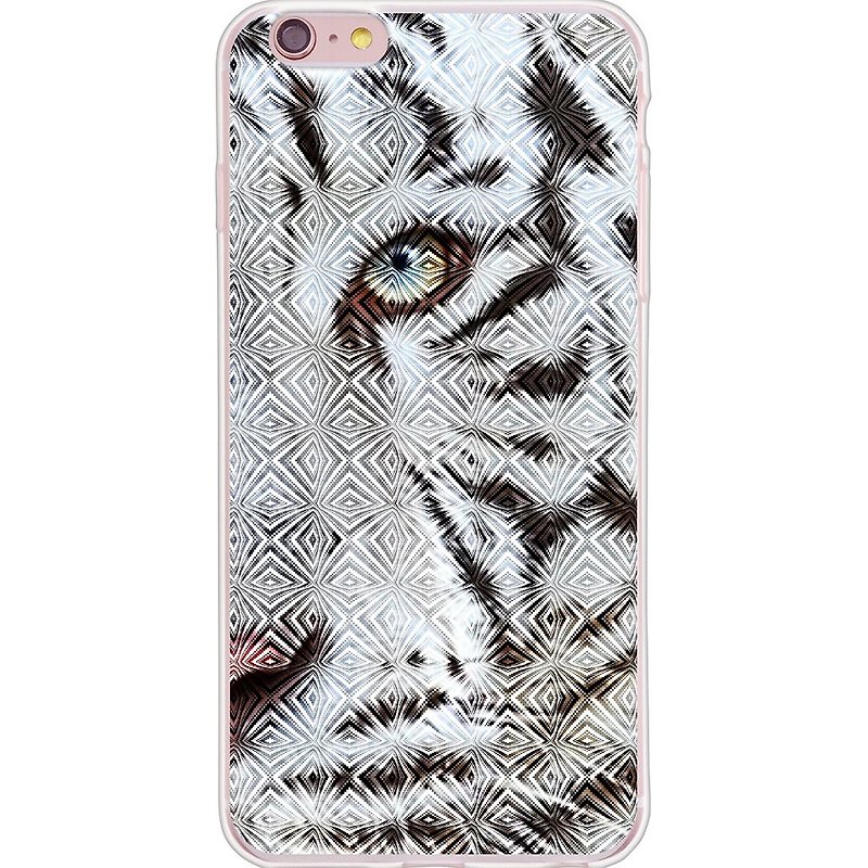 New Year series Behind benevolent invincible [animal] - Yi Dai Xuan -TPU phone case "iPhone / Samsung / HTC / LG / Sony / millet / OPPO" - Phone Cases - Silicone White