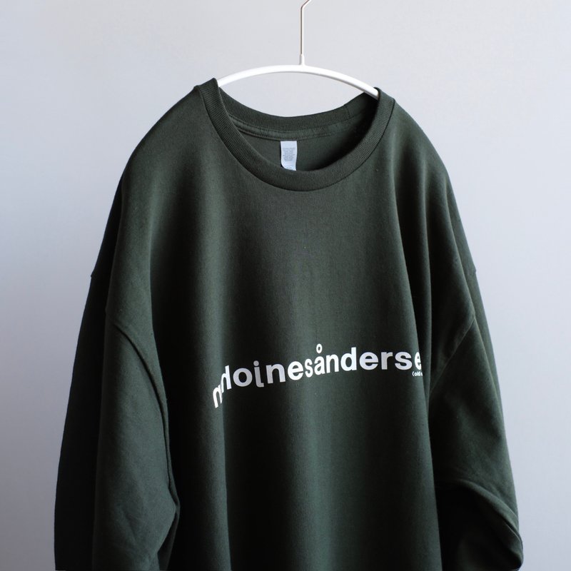 loose-fitting silhouette / long sleeve t-shirt / forest green / unisex - Unisex Hoodies & T-Shirts - Cotton & Hemp Green