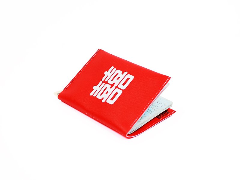 囍。台灣系護照套 - 護照夾/護照套 - 防水材質 紅色