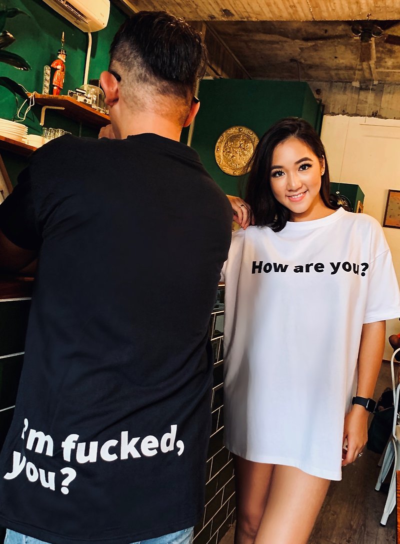 How are you? I am fucked and you?-白