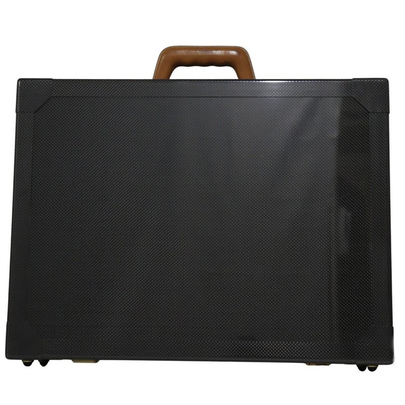 【日本直送】エルメス HERMES エスパスGM トランク アタッシュケース カーボン×レザー 黒 N456/500 ユニセックス【中古】 - 其他 - 碳纖維 黑色