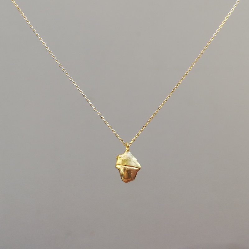 18K Bi-color Ladies Gold Necklace_145324 - Necklaces - Precious Metals Gold
