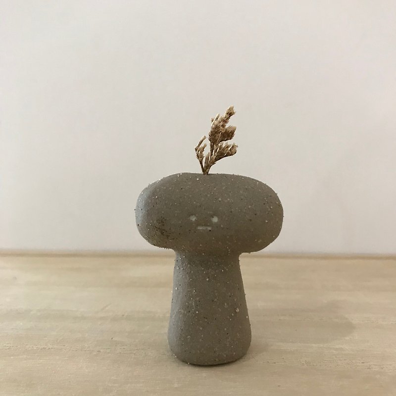 BUGS | Mini Flower | Tabletop Scenery | Aromatherapy Oil Diffuser Stone| Clay Decoration | 12 - Pottery & Ceramics - Pottery Brown